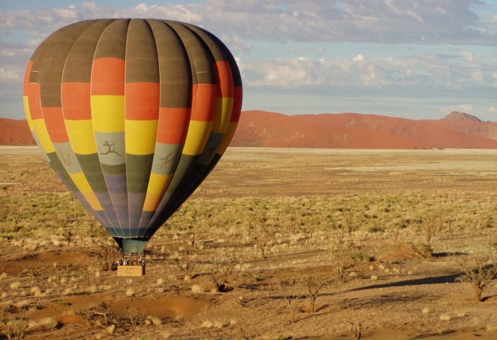 Namibia Safari Holidays Desert Hot Air Balloon
