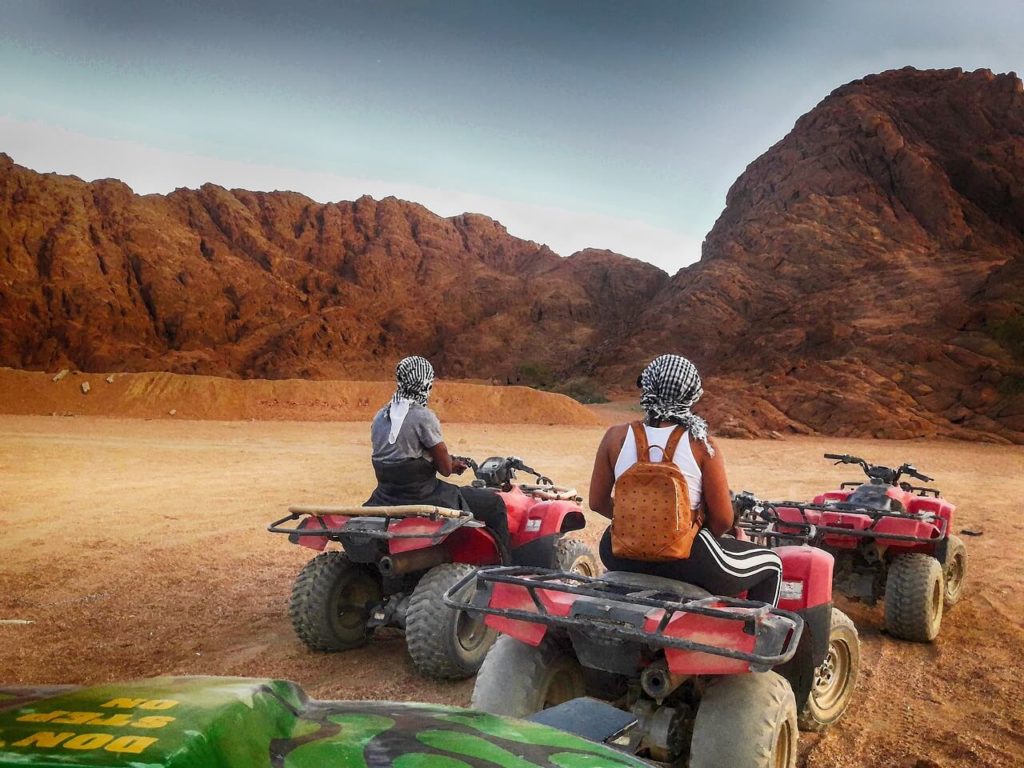 Best holiday destinations in Egypt Desert Quadbiking