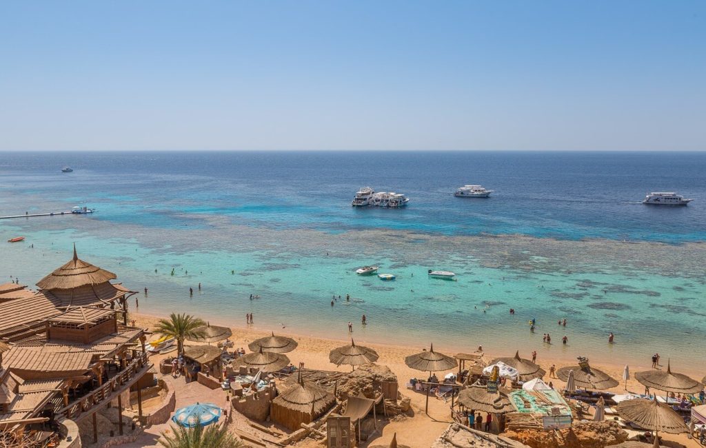 Meilleures destinations de vacances en Égypte - Plage des bateaux d'Elel Gouna