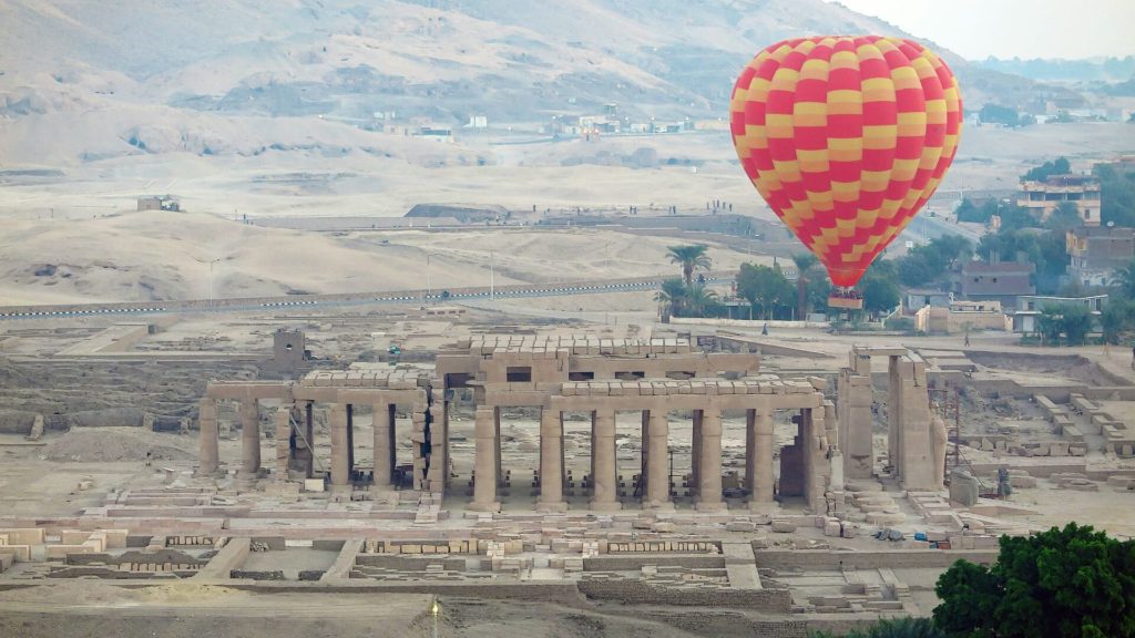 holidays to Egypt 2020 the valley of the kings hot air ballon