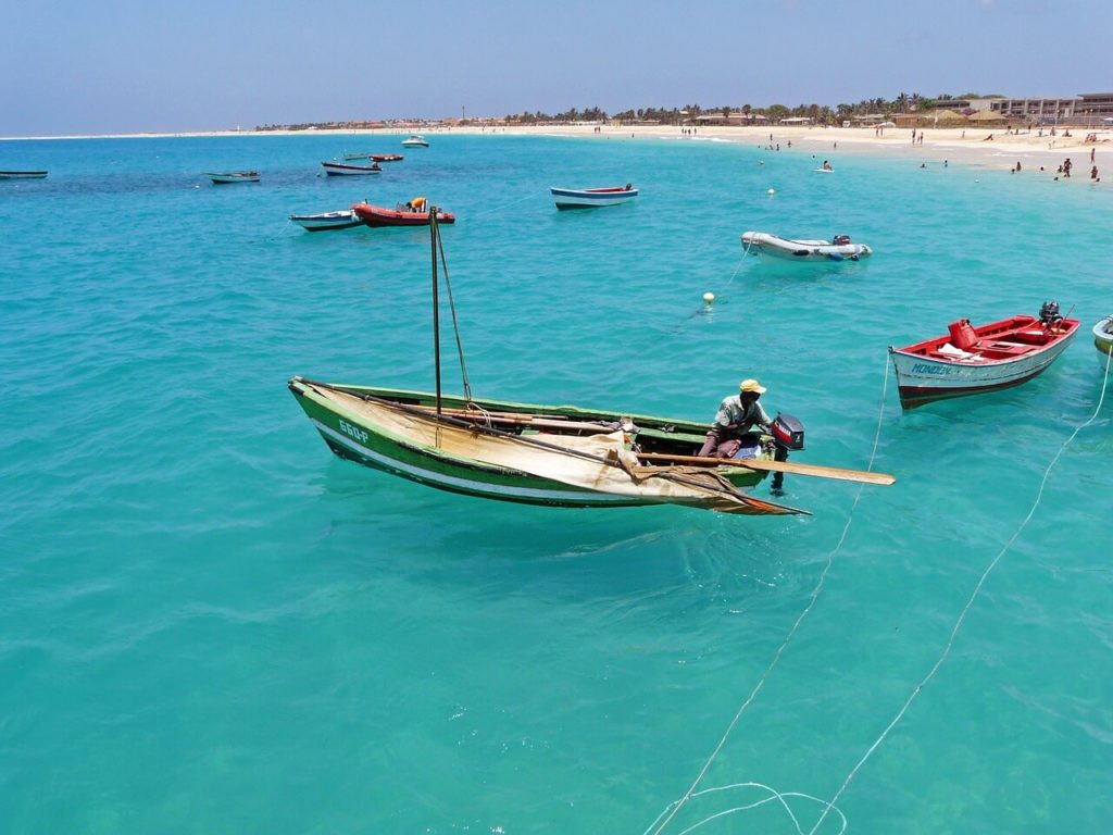 Vacances au Cap-Vert Pêcheur