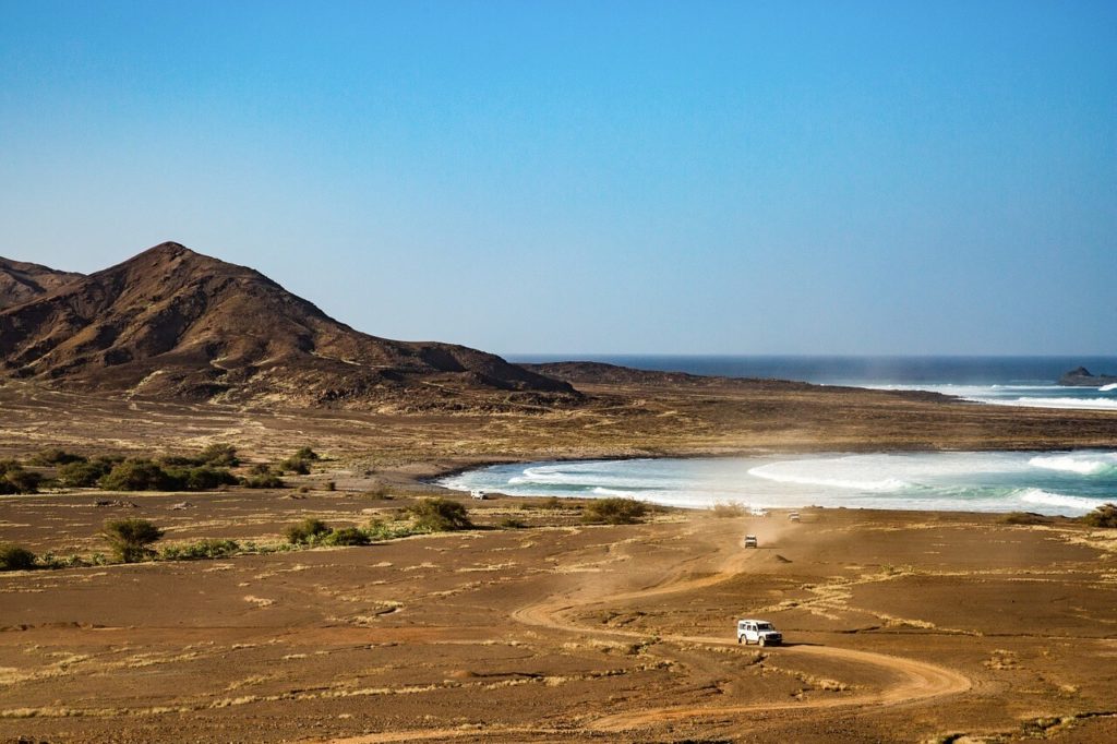 Vivutio Bora vya Likizo huko Cape Verde Boa Vista Mandhari ya Fogo Volcano