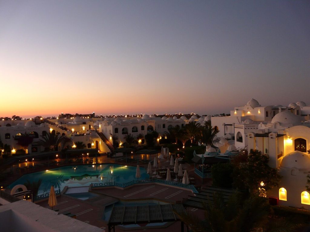 Sehemu bora zaidi za likizo huko Misri Hurghada Hotel Sunset