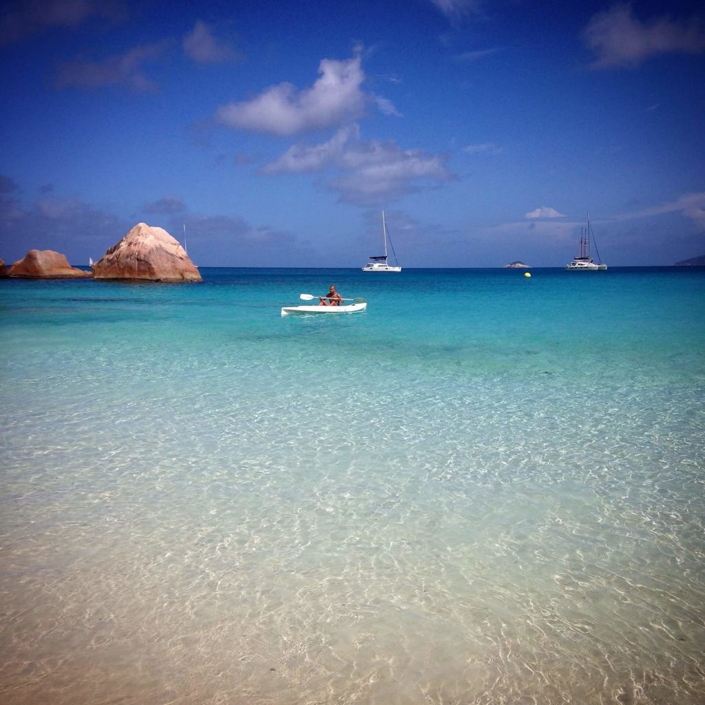 Vacances aux Seychelles Activités de plage