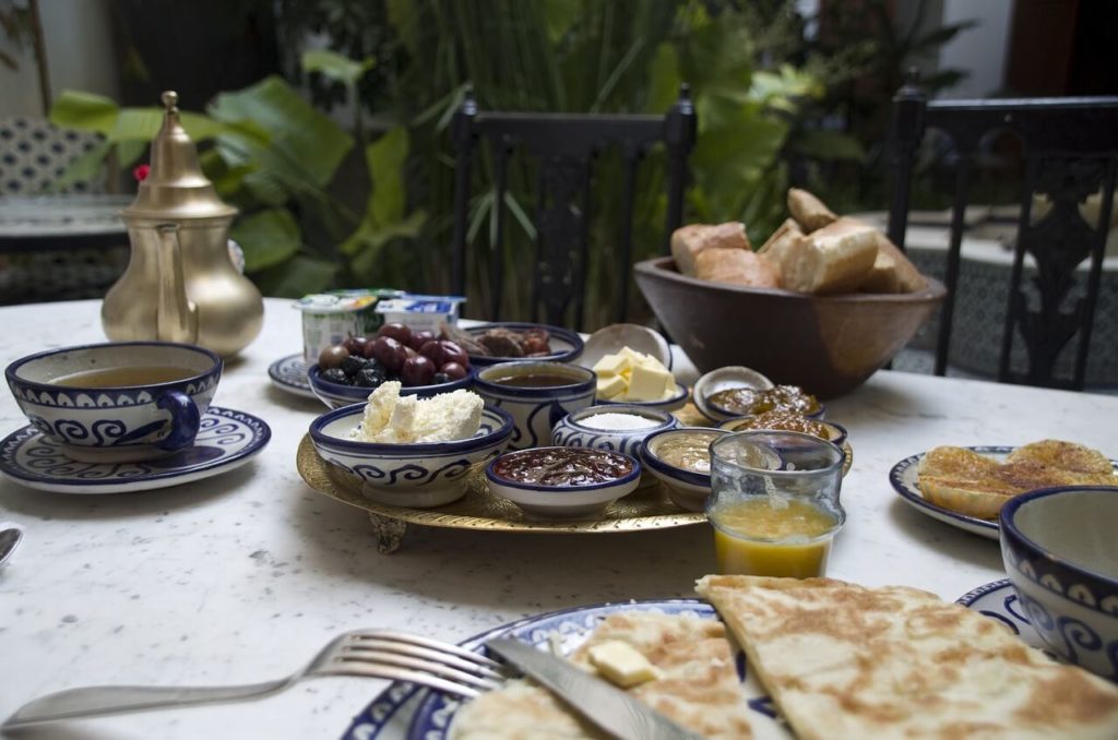 Vacances au Maroc Manger et boire