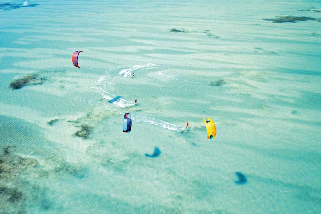 Tanzania Safari and Holidays - Zanzibar Kite Surfing