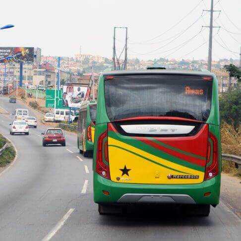 Système de transport rapide par bus (BRT) à Accra