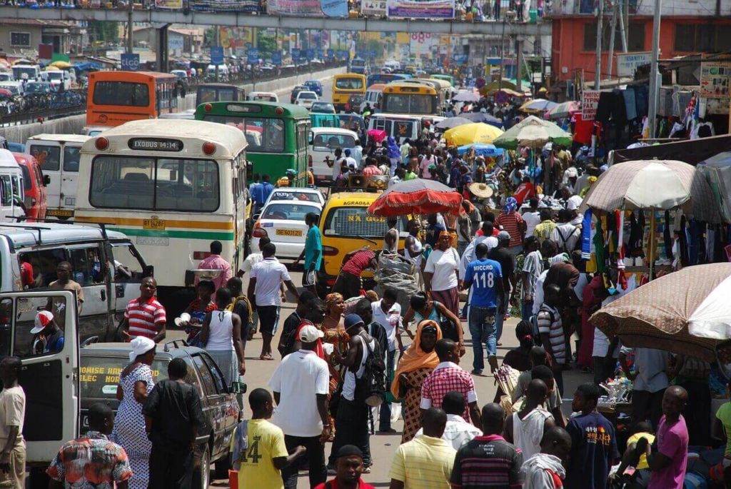Ghana Travel Accra Street