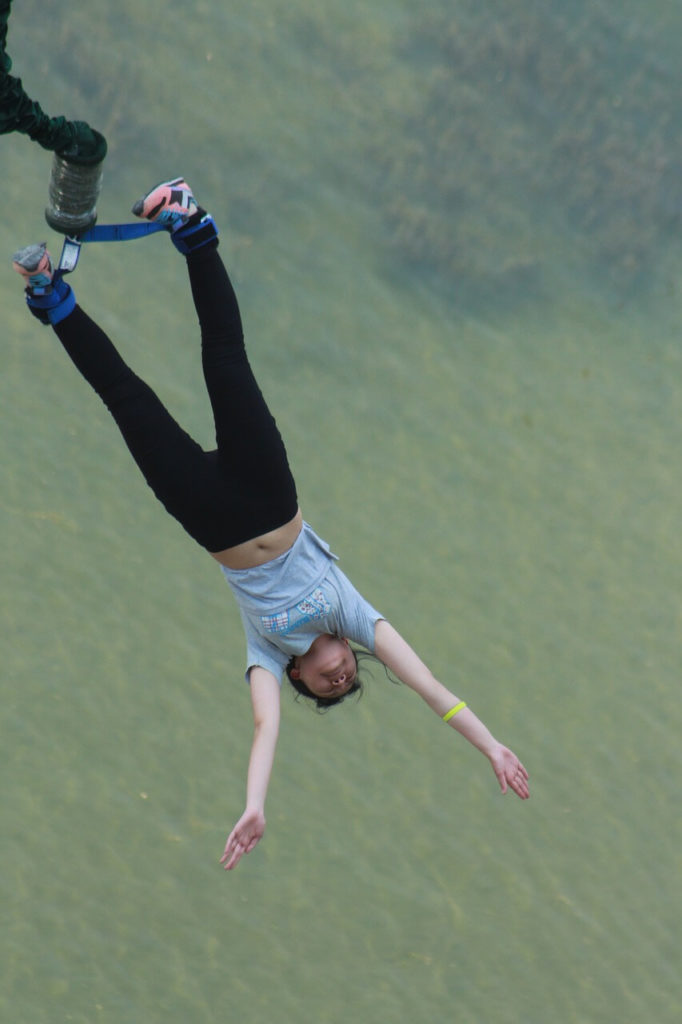 Saut à l'élastique - Safari et vacances en Zambie