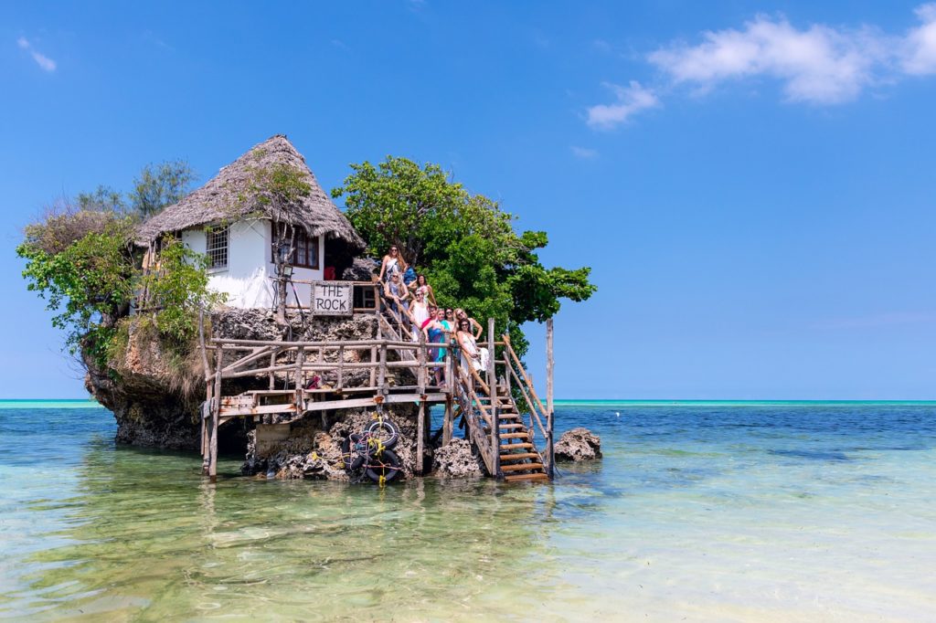 Eat Lunch at The Rock Restaurant - Things to Do in Zanzibar