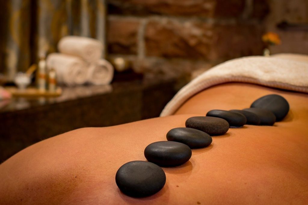 Get a relaxing massage at a spa