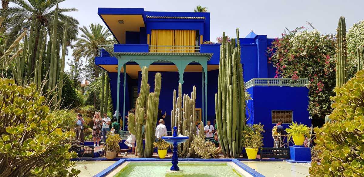 Meilleures destinations de vacances au Maroc Jardin Majorelle